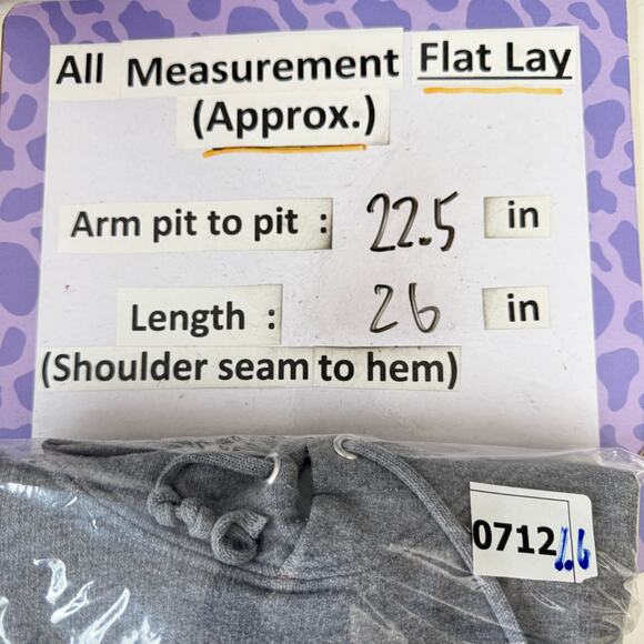 Ravenna Ravens Pullover Hoodie Gray L Large Jerzees Super Sweats Long Sleeve - Picture 9 of 10